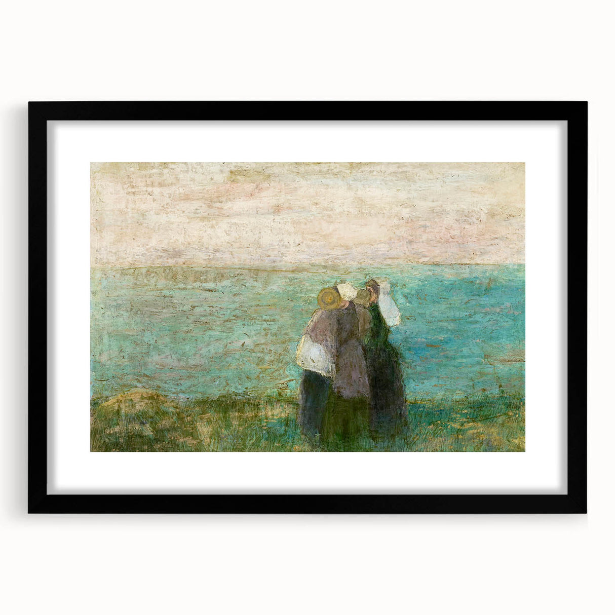 Peaceful Impressionist Landscape – Toorop’s Women by the Sea