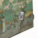 Dynamic Impressionist Landscape – Van Gogh’s Women Picking Olives