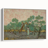 Dynamic Impressionist Landscape – Van Gogh’s Women Picking Olives