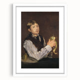 Impressionist Portrait - Manet’s ‘Young Boy Peeling a Pear’ Art