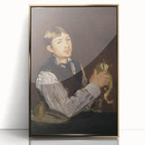 Impressionist Portrait - Manet’s ‘Young Boy Peeling a Pear’ Art