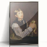 Impressionist Portrait - Manet’s ‘Young Boy Peeling a Pear’ Art