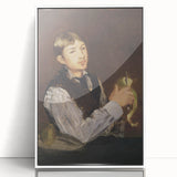 Impressionist Portrait - Manet’s ‘Young Boy Peeling a Pear’ Art
