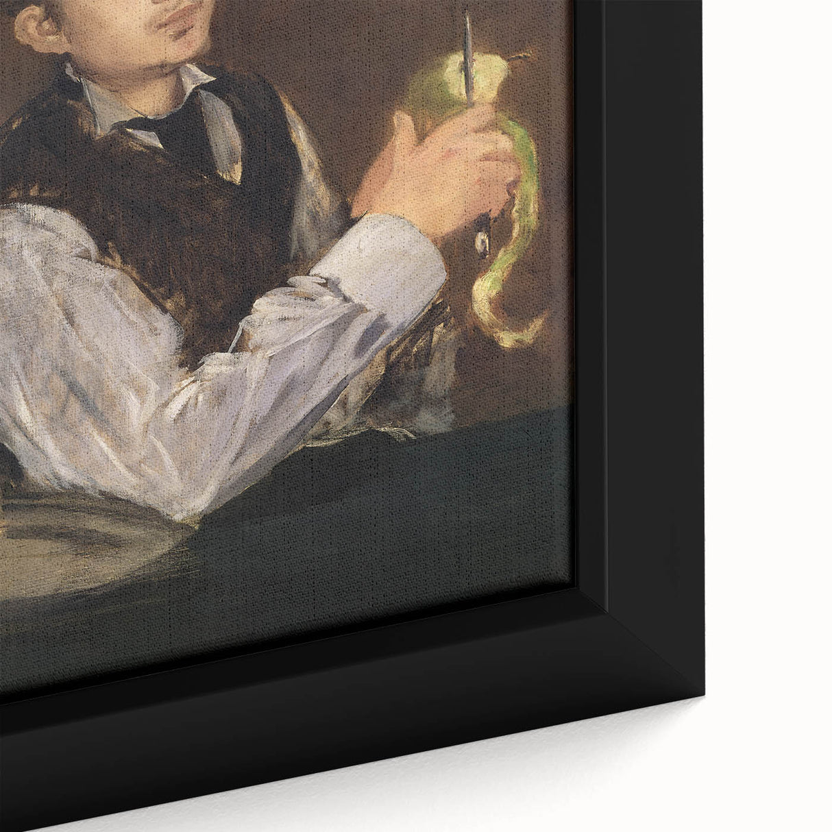 Impressionist Portrait - Manet’s ‘Young Boy Peeling a Pear’ Art