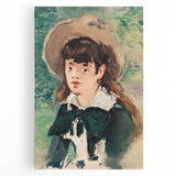 Impressionist Portrait - Manet’s ‘Young Girl on a Bench’ Wall Art
