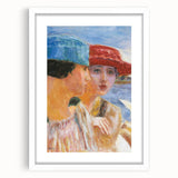 Impressionist Duo - Bonnard’s ‘Young Girls with Seagull’ Wall Art