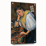 Impressionist Portrait - Cézanne’s ‘Young Italian Woman’ Wall Art