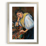 Impressionist Portrait - Cézanne’s ‘Young Italian Woman’ Wall Art
