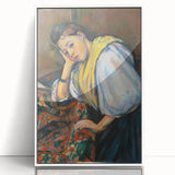 Impressionist Portrait - Cézanne’s ‘Young Italian Woman’ Wall Art