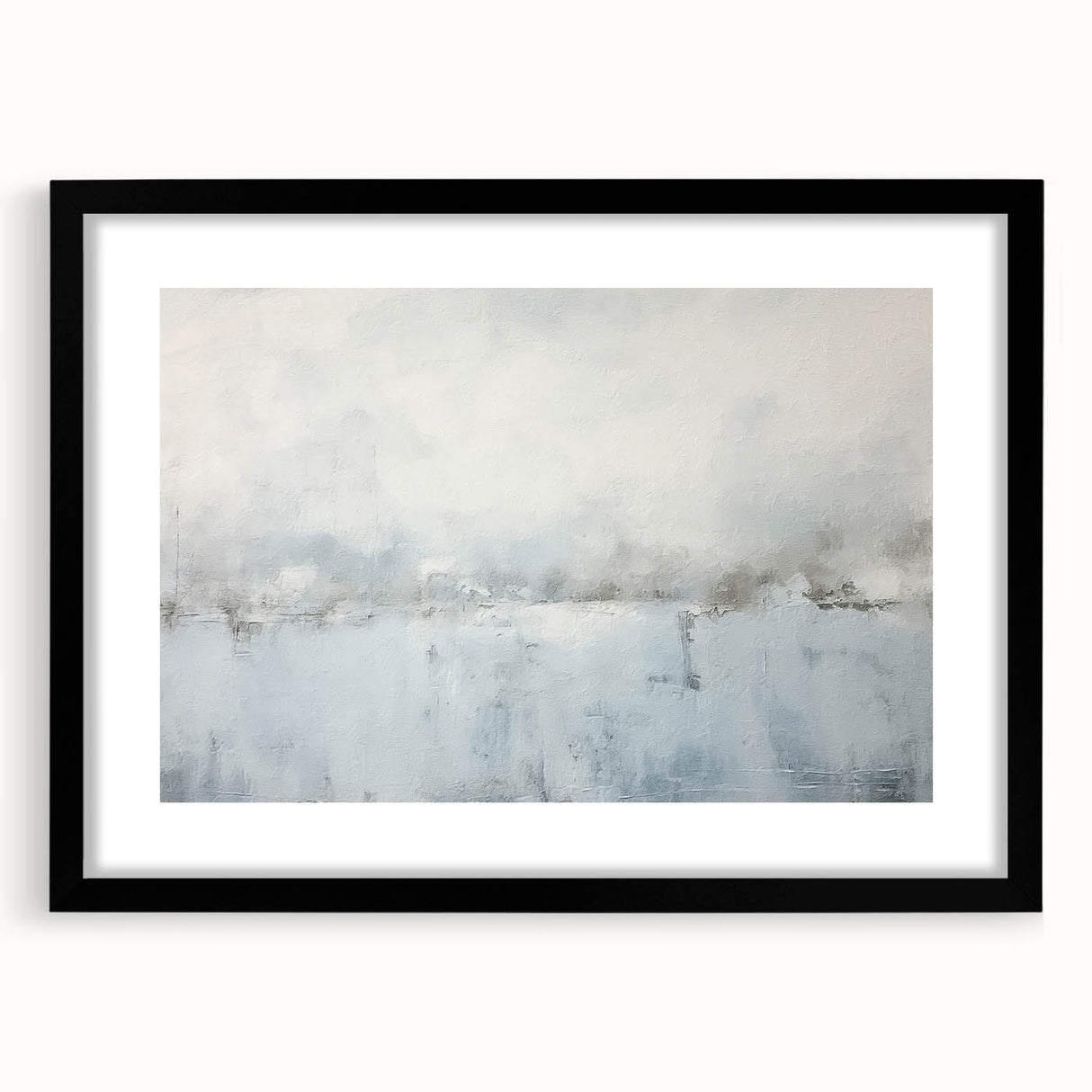 Abstract strokes wall art framed in black, featuring dynamic brush strokes in vibrant colors, perfect for modern home decor. Ideal for adding a touch of creativity to living spaces.