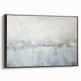 Framed abstract wall art featuring bold black strokes on a textured canvas, showcasing a modern aesthetic perfect for contemporary decor. Ideal for enhancing living spaces.