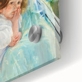 Impressionist Motherhood - Cassatt’s ‘Young Mother Sewing’ Wall Art