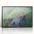 Tranquil Impressionist Landscape – Pissarro’s Peasant Girls Resting