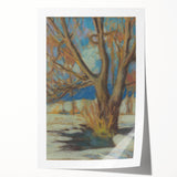 Winter's Essence: Study of a Bare Tree by Zolo Palugyay