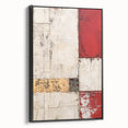 Framed canvas wall art showcasing abstract strokes in black and white, highlighting dynamic textures and modern design, perfect for contemporary decor.