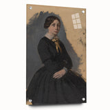 Impressionist Portrait - Degas’s ‘Young Woman in Black’ Wall Art