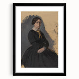 Impressionist Portrait - Degas’s ‘Young Woman in Black’ Wall Art