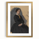 Impressionist Portrait - Degas’s ‘Young Woman in Black’ Wall Art