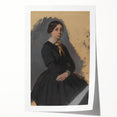 Impressionist Portrait - Degas’s ‘Young Woman in Black’ Wall Art