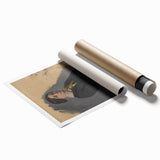 Impressionist Portrait - Degas’s ‘Young Woman in Black’ Wall Art