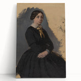 Impressionist Portrait - Degas’s ‘Young Woman in Black’ Wall Art