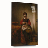 Timeless Artwork - ‘Young Woman Peeling Apples’ Wall Decor