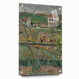 Rainy Landscape: Weathered Charm by Pierre Bonnard (1909)