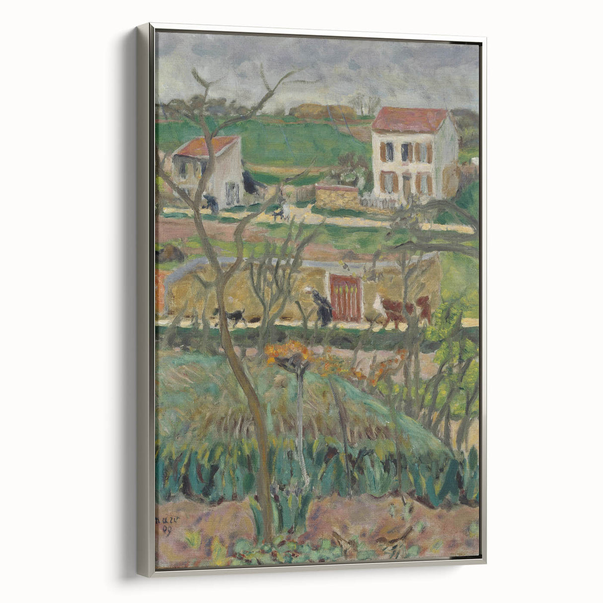 Rainy Landscape: Weathered Charm by Pierre Bonnard (1909)