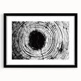 Extra large abstract art print featuring vibrant, textured swirls of multicolored paint on a black framed canvas.