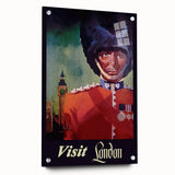 Retro London Guard Travel Poster – Vintage Prints & Nostalgic Art