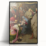 Adoration of the Magi by Pieter Bruegel - Renaissance Art Print