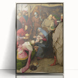 Adoration of the Magi by Pieter Bruegel - Renaissance Art Print