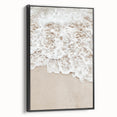 Black and white vintage poster art of a summer landscape on framed canvas, ideal for bedroom wall decor.