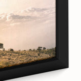 Extra large black wall art on canvas featuring vibrant, textured abstract shapes, ideal for living room decor.