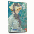 Impressionist Portrait - Morisot’s ‘Young Woman with a Straw Hat’ Art