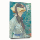 Impressionist Portrait - Morisot’s ‘Young Woman with a Straw Hat’ Art