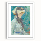 Impressionist Portrait - Morisot’s ‘Young Woman with a Straw Hat’ Art