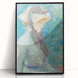 Impressionist Portrait - Morisot’s ‘Young Woman with a Straw Hat’ Art
