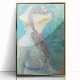 Impressionist Portrait - Morisot’s ‘Young Woman with a Straw Hat’ Art