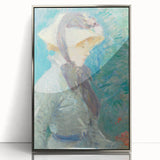 Impressionist Portrait - Morisot’s ‘Young Woman with a Straw Hat’ Art