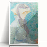 Impressionist Portrait - Morisot’s ‘Young Woman with a Straw Hat’ Art