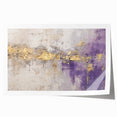 Abstract wall art print showcasing vibrant strokes in bold colors, perfect for modern decor. The rolled canvas is ideal for easy framing and display.