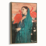 Impressionist Portrait - Degas’s ‘Young Woman with Ibis’ Wall Art