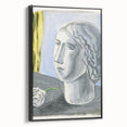 Fragment of Female Head by Mikuláš Galanda: A Modernist Portrait