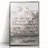Paul Nash’s Design for Urne Buriall: Funeral Pyre Illustration (1932)