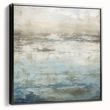 Framed abstract strokes wall art in black, showcasing a modern design with fluid lines and textures, adding a contemporary touch to any decor.
