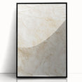 Framed acrylic wall art featuring abstract strokes in black, showcasing a modern design perfect for contemporary decor. Ideal for enhancing living spaces.