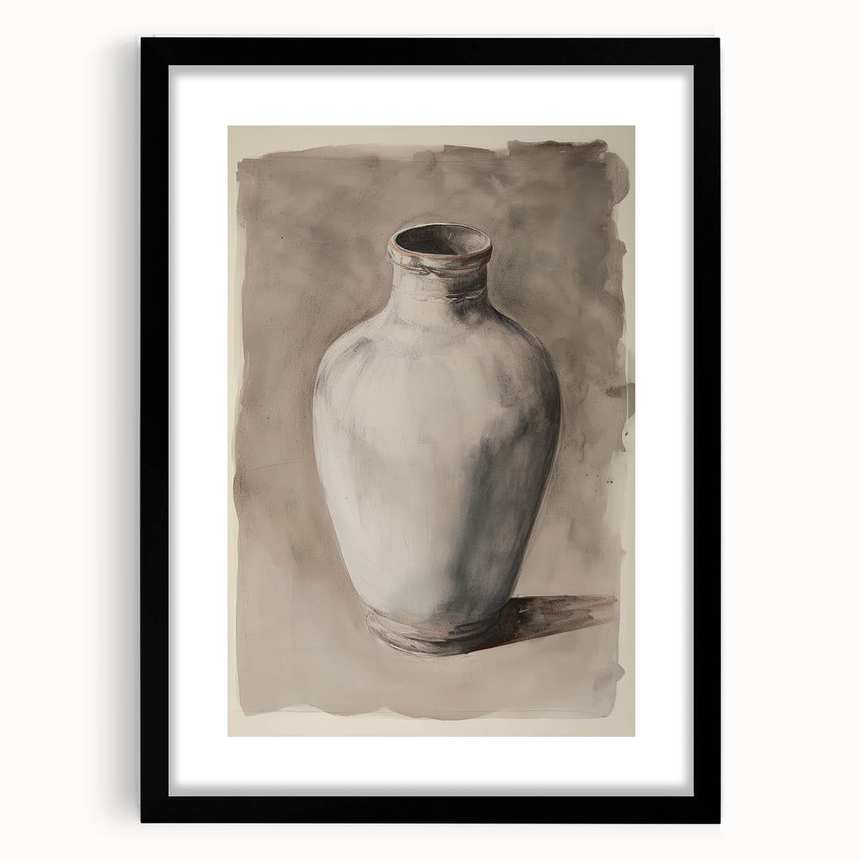 Extra large abstract art print featuring textured, colorful swirls on a framed canvas, ideal for living room decor.