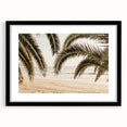 Extra large abstract art print with vibrant, colorful textures on a black framed canvas, ideal for living room decor.