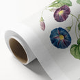Neoclassical Morning Glory Star-Glory Floral Art Print